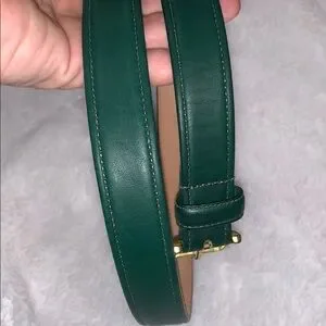 Coach | Accessories | Coach Elegant Green Leather Belt With  display picture 1